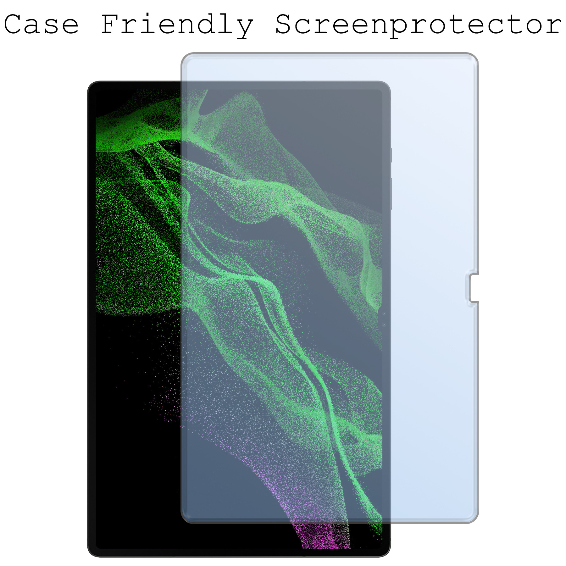 BASEY. Screenprotector Geschikt voor Samsung Galaxy Tab S10 Ultra Screenprotector Tempered Glass - Screenprotector Geschikt voor Samsung Tab S10 Ultra Screen Protector Beschermglas