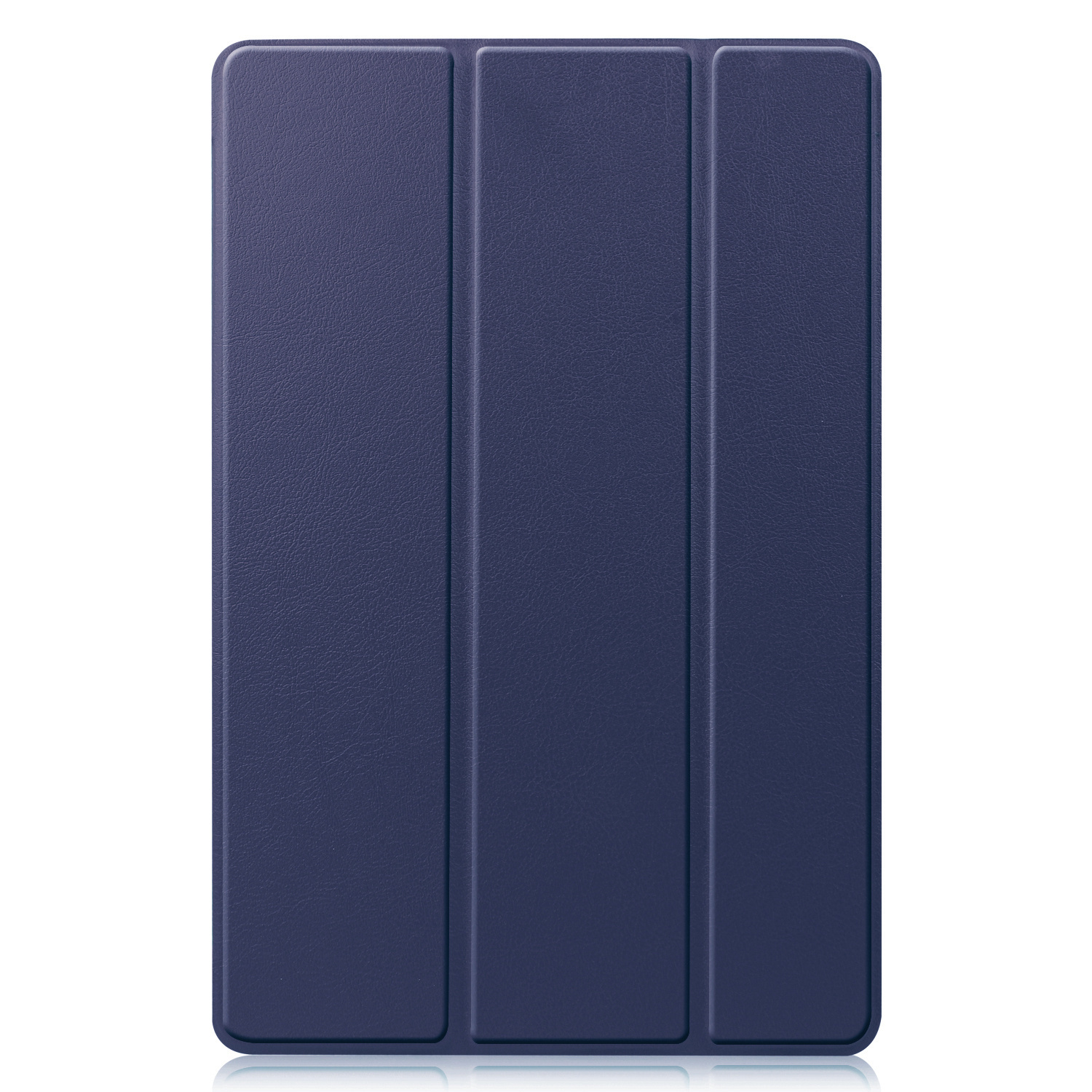 BASEY. Hoesje Geschikt voor Samsung Galaxy Tab S10 Ultra Hoes Case Tablet Hoesje Tri-fold Met Uitsparing Geschikt voor S Pen Met Screenprotector - Hoes Geschikt voor Samsung Tab S10 Ultra Hoesje Hard Cover Bookcase Hoes - Donkerblauw