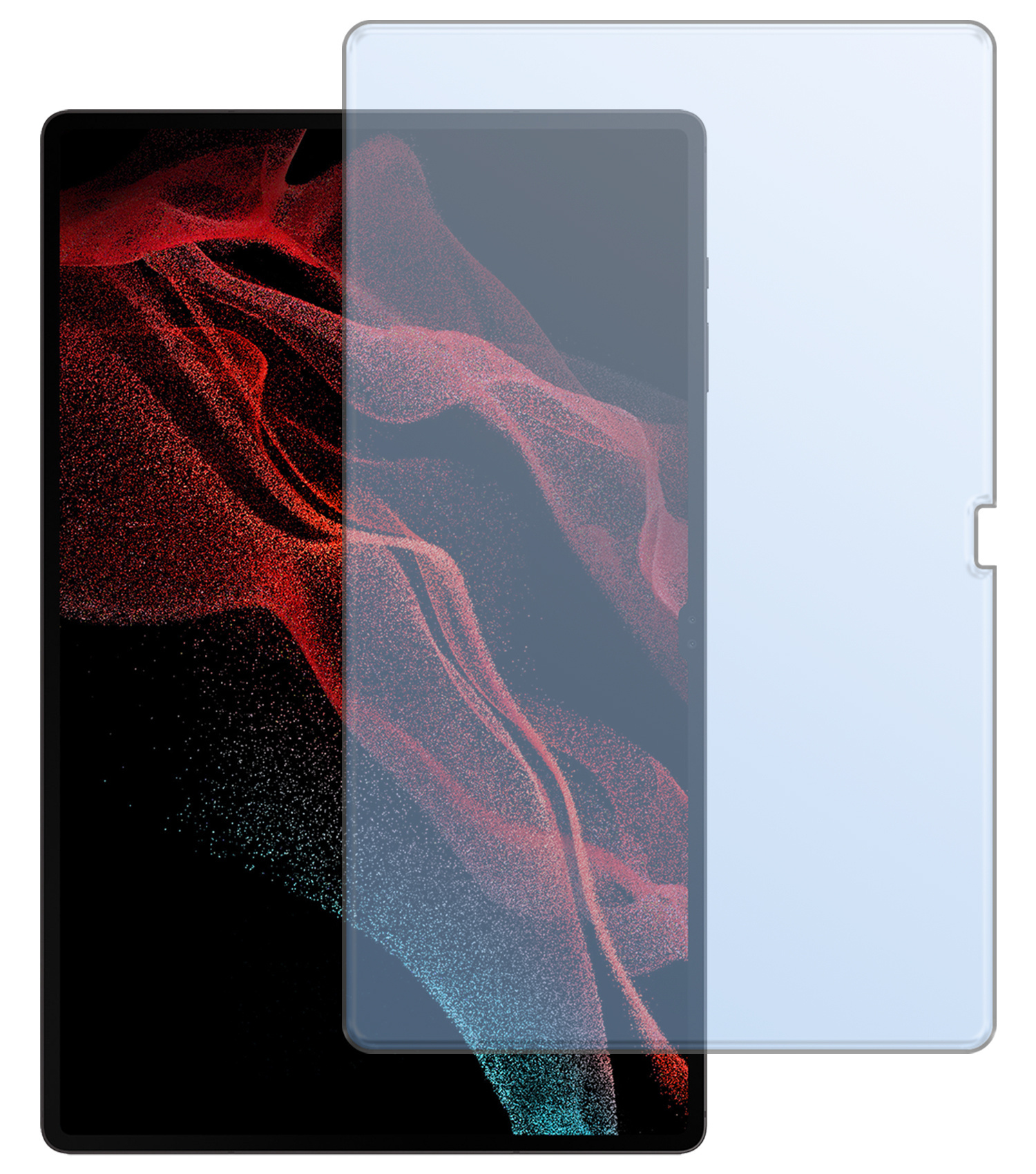 NoXx Hoesje Geschikt voor Samsung Galaxy Tab S10 Ultra Hoesje Case Hard Cover Hoes Book Case Met Uitsparing Geschikt voor S Pen Met Screenprotector - Zwart