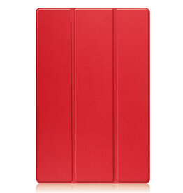 Nomfy Nomfy Samsung Galaxy Tab S10 Plus Hoesje Met Uitsparing S Pen - Rood