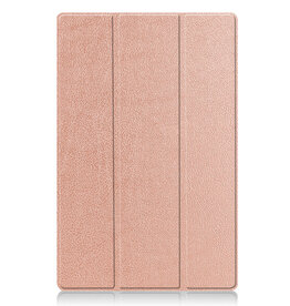 Nomfy Nomfy Samsung Galaxy Tab S10 Ultra Hoesje Met Uitsparing S Pen - Rose Goud