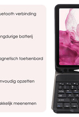 NoXx NoXx Samsung Galaxy Tab S10 Plus Toetsenbordhoes - Zwart
