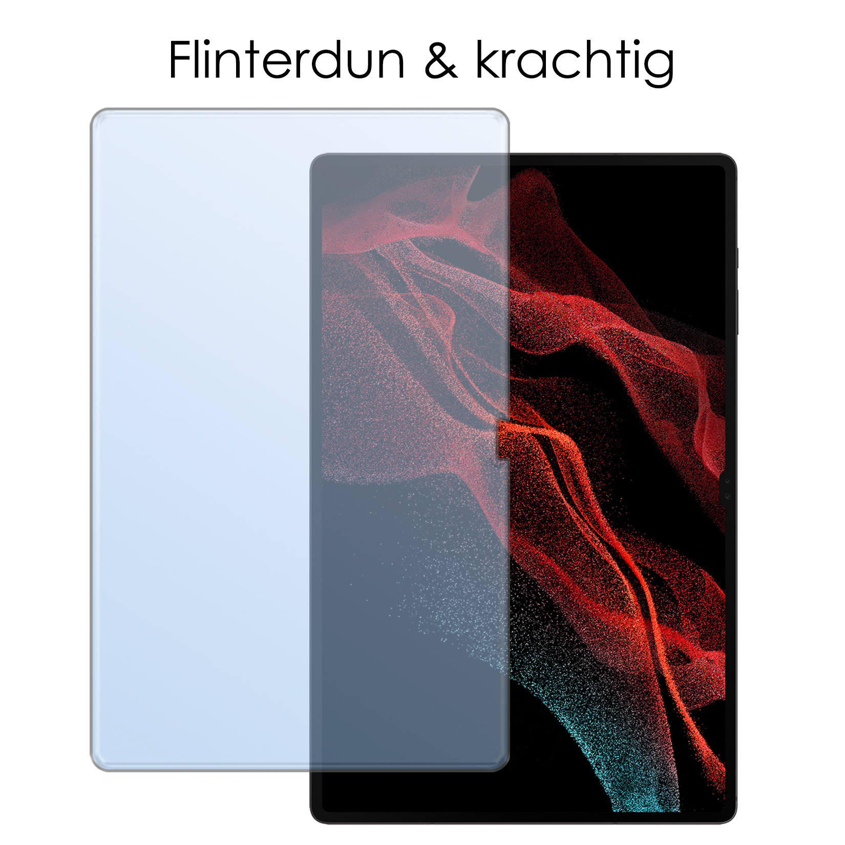 NoXx NoXx Samsung Galaxy Tab S10 Ultra Toetsenbordhoes Met Screenprotector - Zwart