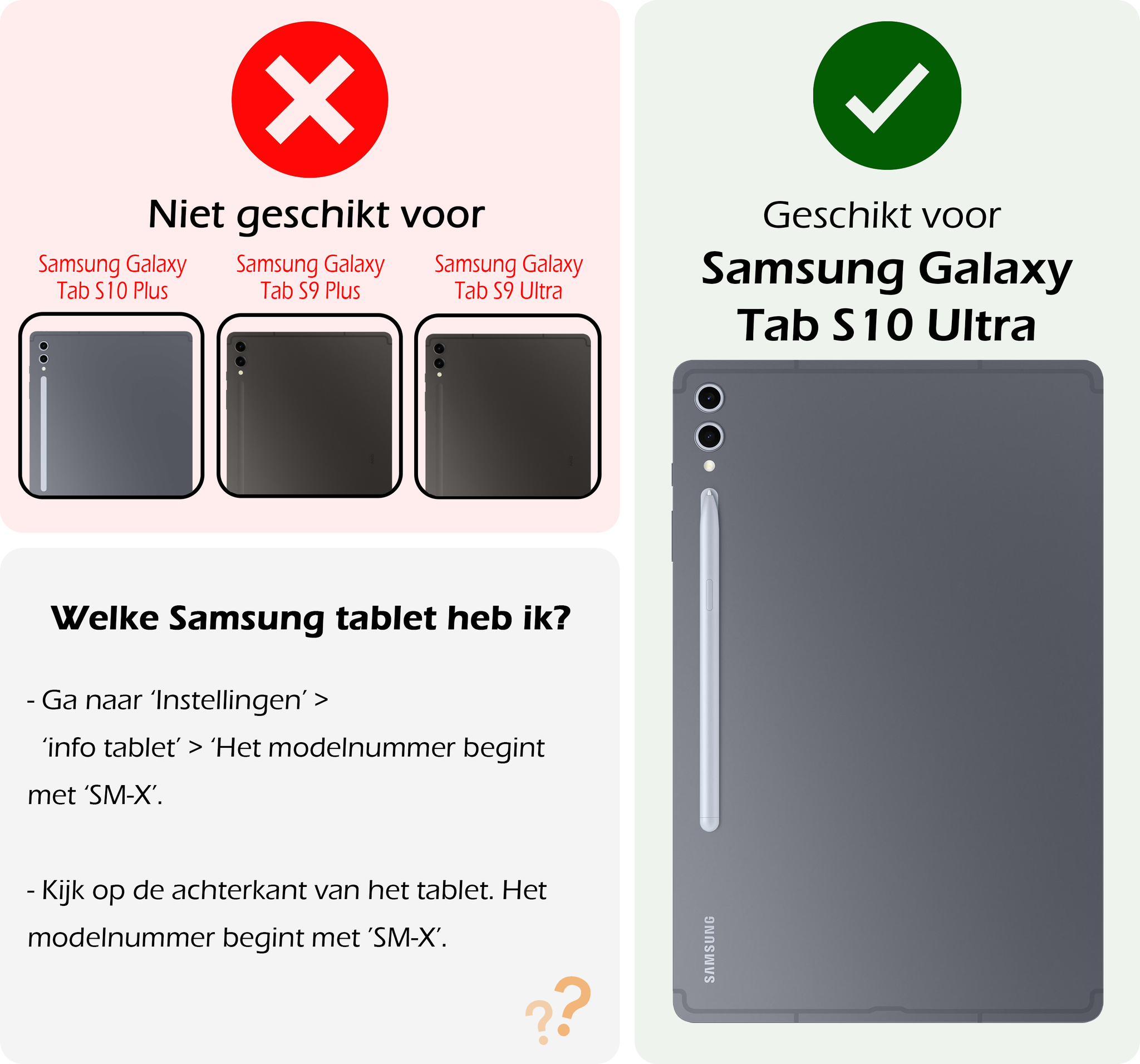 Nomfy Hoes Geschikt voor Samsung Galaxy Tab S10 Ultra Hoes Tri-fold Tablet Hoesje Case Met Uitsparing Geschikt voor S Pen - Hoesje Geschikt voor Samsung Tab S10 Ultra Hoesje Hardcover Bookcase - Zwart