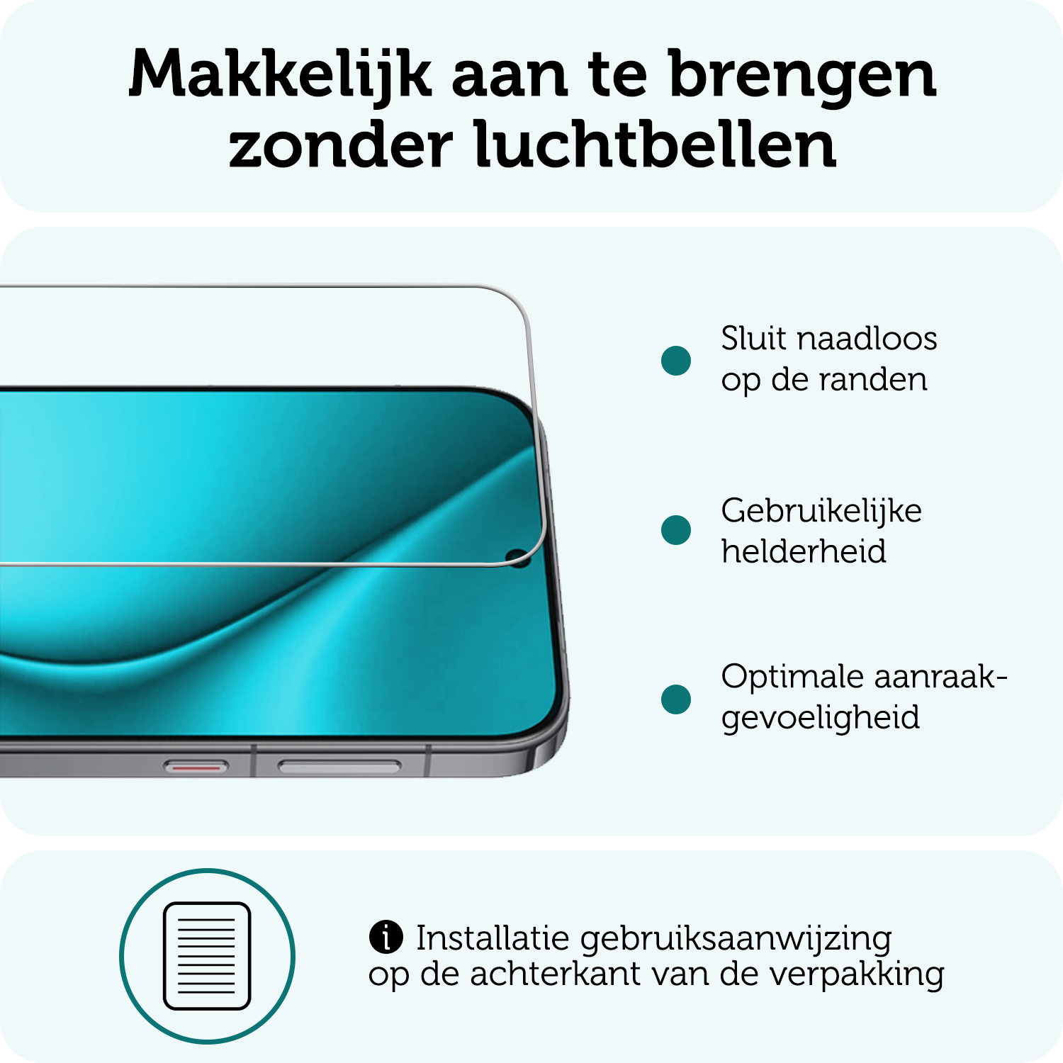 Forterra Forterra Huawei Pura 70 Ultra Screenprotector Glas - 3 PACK