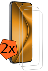 Nomfy Nomfy Huawei Pura 70 Pro Screenprotector Glas - 2 PACK