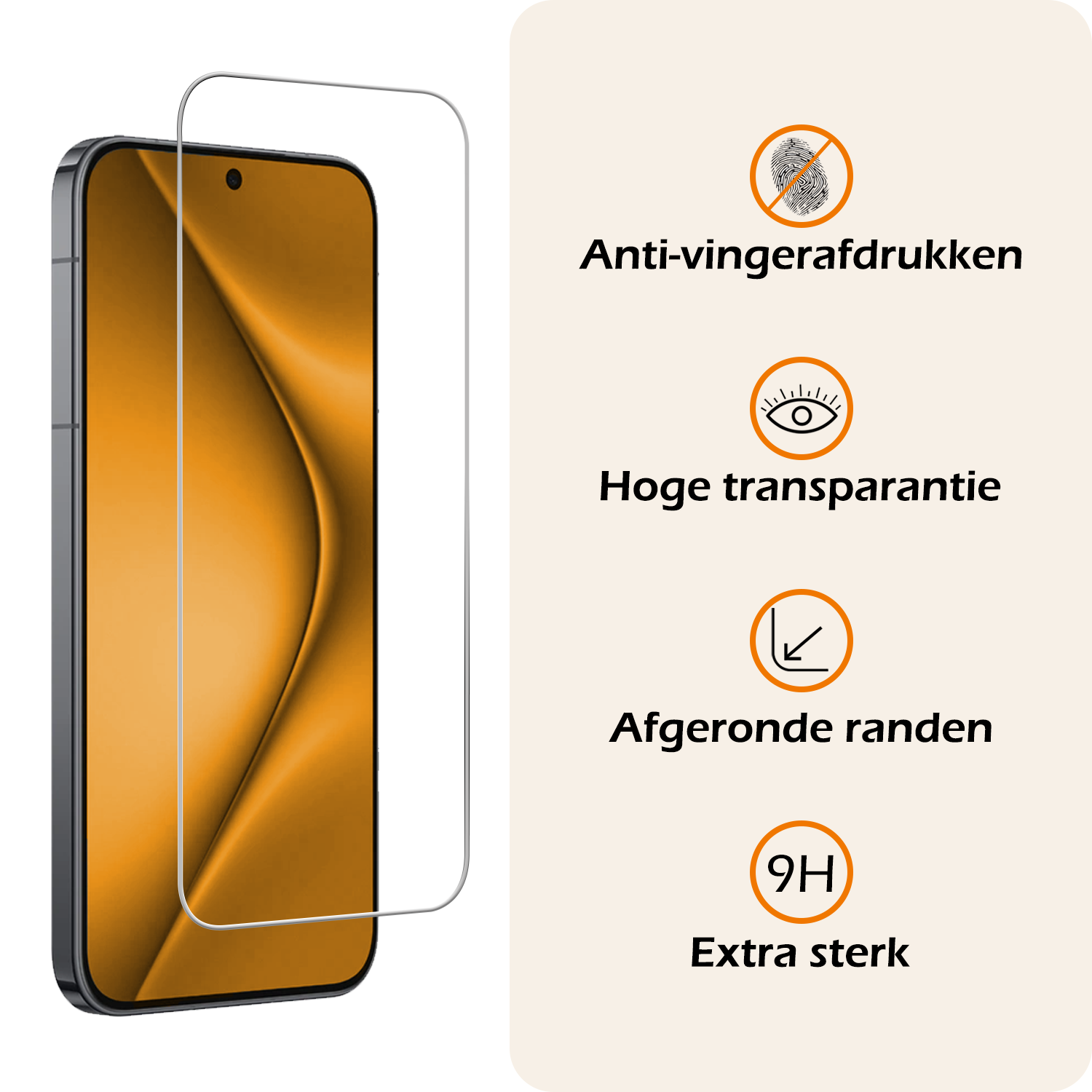 Nomfy Nomfy Huawei Pura 70 Pro Screenprotector Glas - 2 PACK