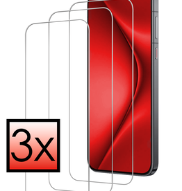 NoXx NoXx Huawei Pura 70 Pro Screenprotector Glas - 3 PACK