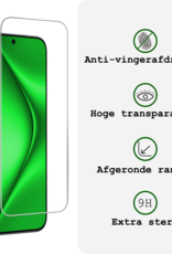 BASEY. BASEY. Huawei Pura 70 Pro Screenprotector Glas - 2 PACK
