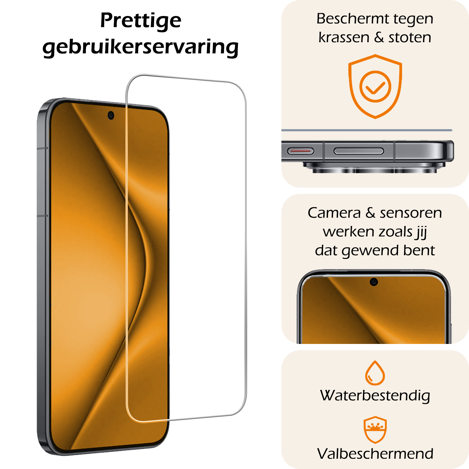 Nomfy Nomfy Huawei Pura 70 Screenprotector Glas