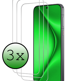 BASEY. BASEY. Huawei Pura 70 Screenprotector Glas - 3 PACK