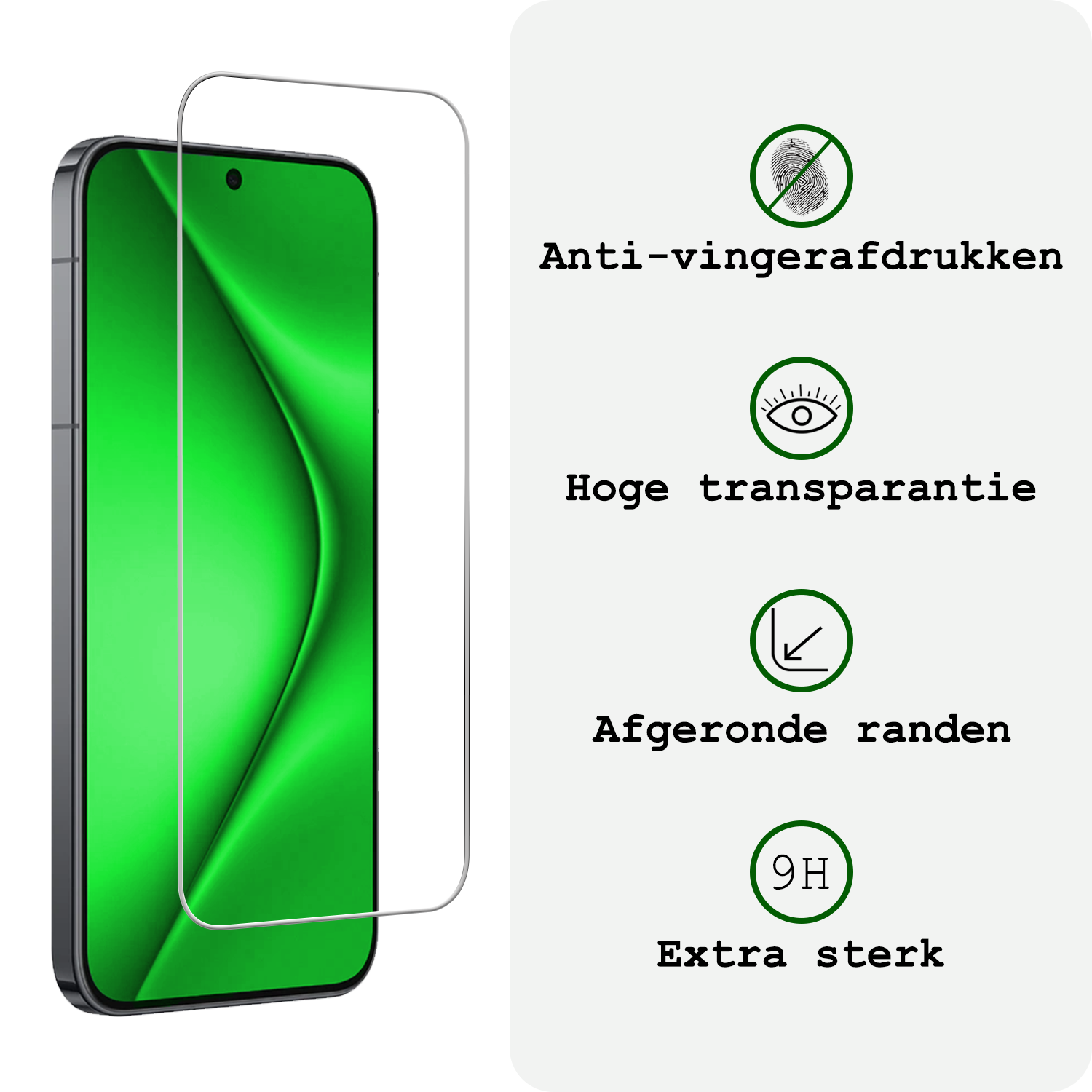 BASEY. BASEY. Huawei Pura 70 Screenprotector Glas - 2 PACK