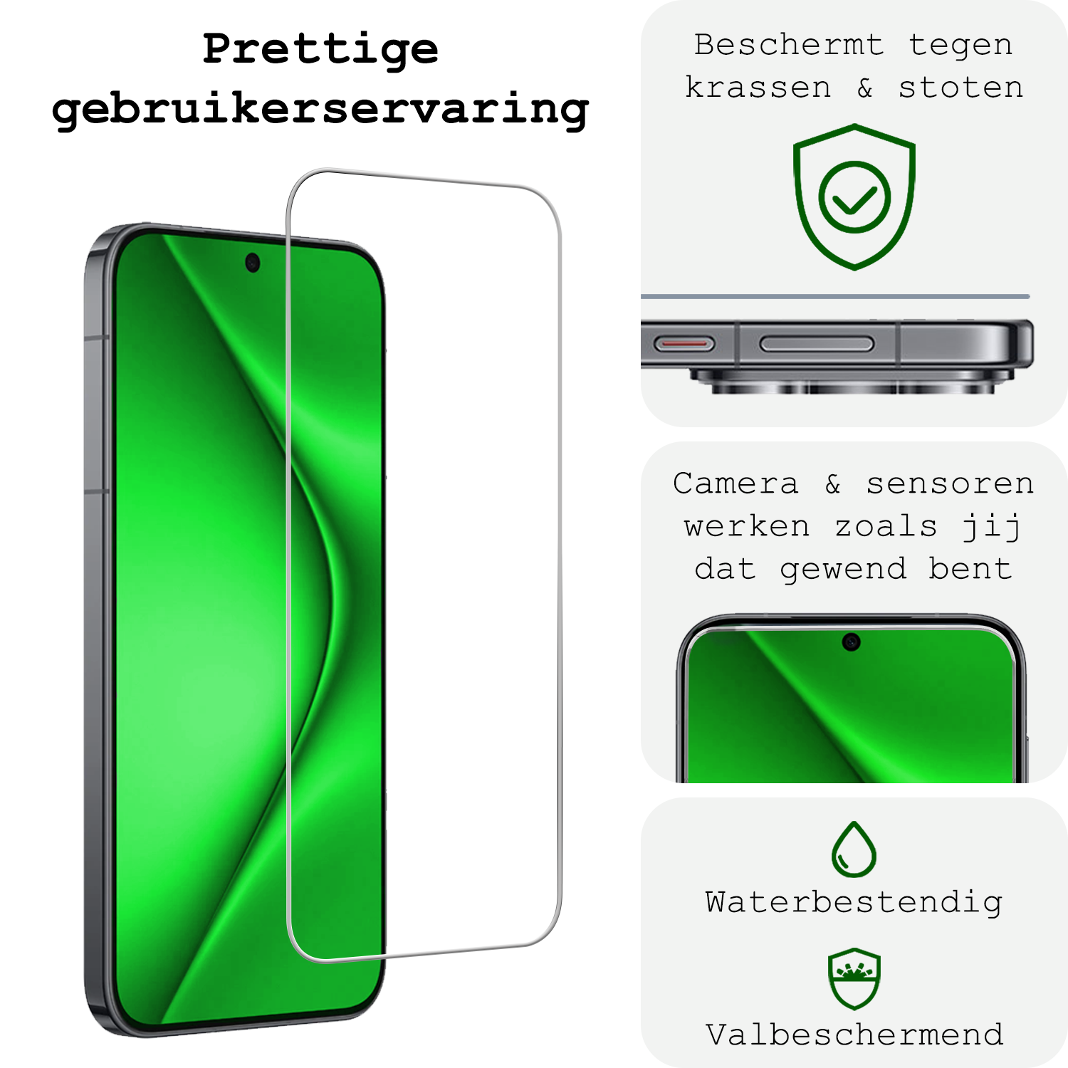 BASEY. BASEY. Huawei Pura 70 Screenprotector Glas - 2 PACK