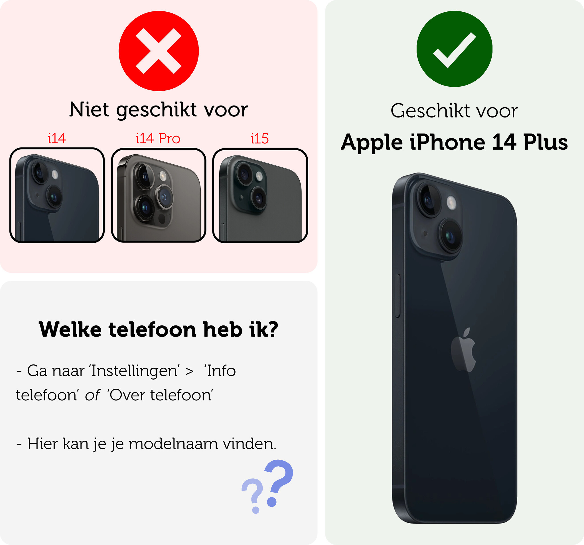 Forterra Hoesje Geschikt voor iPhone 14 Plus Pashouder Case Siliconen Hoes Met Koord Met Screenprotector - Hoes Geschikt voor iPhone 14 Plus Met Telefoonkoord Hoesje Back Cover Met Pasjeshouder - Transparant