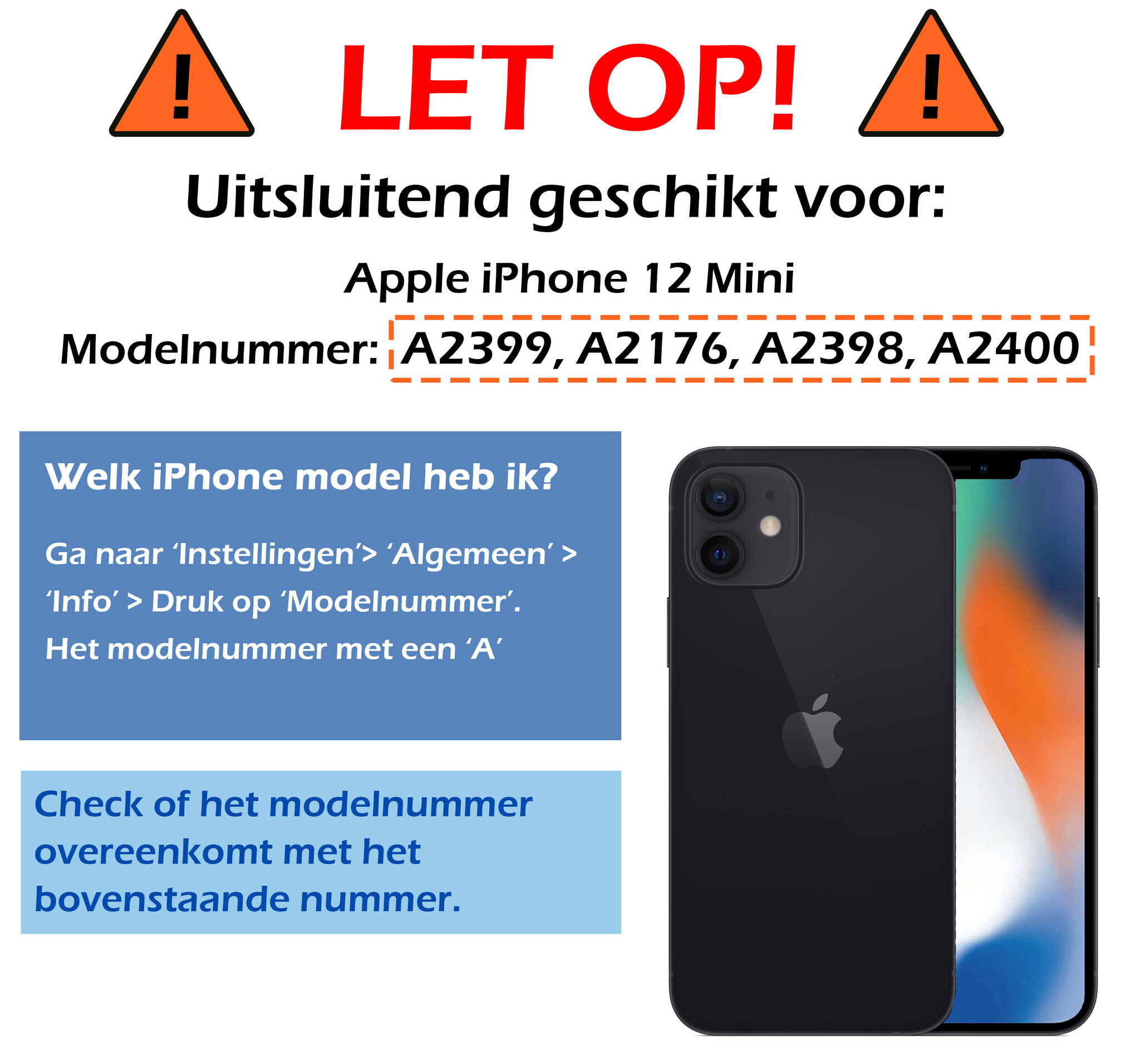 Nomfy Hoesje Geschikt voor iPhone 12 Mini Hoesje Met Telefoonketting Pasjeshouder Shockproof Case Koord - Hoesje Geschikt voor iPhone 12 Mini Hoes Met Kaarthouder - Transparant
