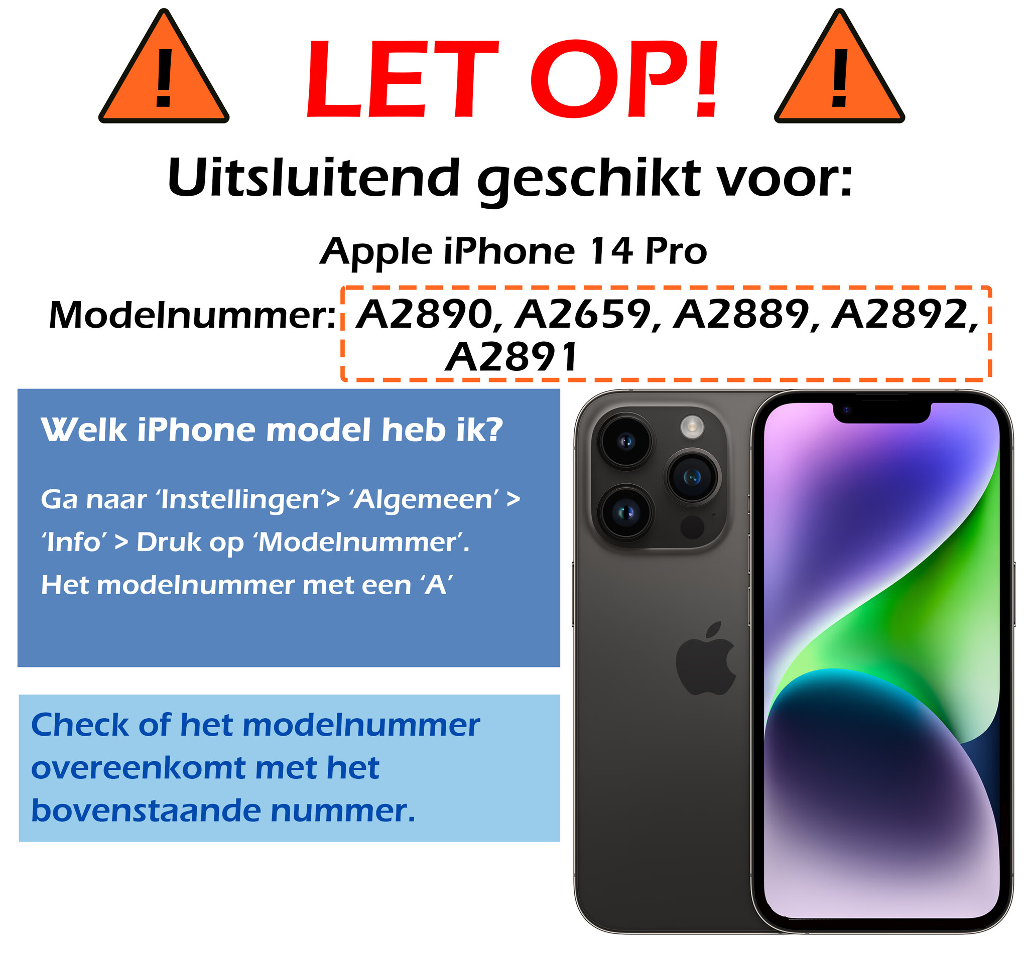 Nomfy Hoesje Geschikt voor iPhone 14 Pro Hoesje Met Telefoonketting Pasjeshouder Shockproof Case Met 2x Screenprotector Koord - Hoesje Geschikt voor iPhone 14 Pro Hoes Met Kaarthouder - Transparant