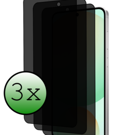 BASEY. BASEY. Samsung Galaxy S24 FE Screenprotector Glas Privacy - 3 PACK