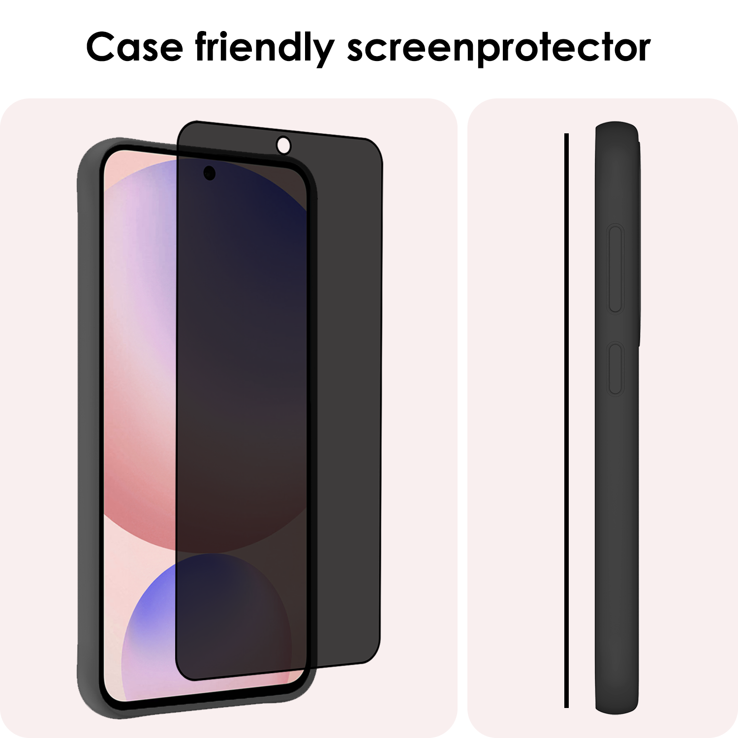 NoXx NoXx Samsung Galaxy S24 FE Screenprotector Glas Privacy