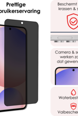 NoXx NoXx Samsung Galaxy S24 FE Screenprotector Glas Privacy