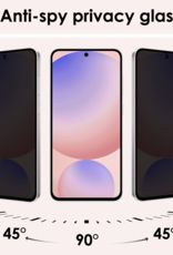 NoXx NoXx Samsung Galaxy S24 FE Screenprotector Glas Privacy - 3 PACK