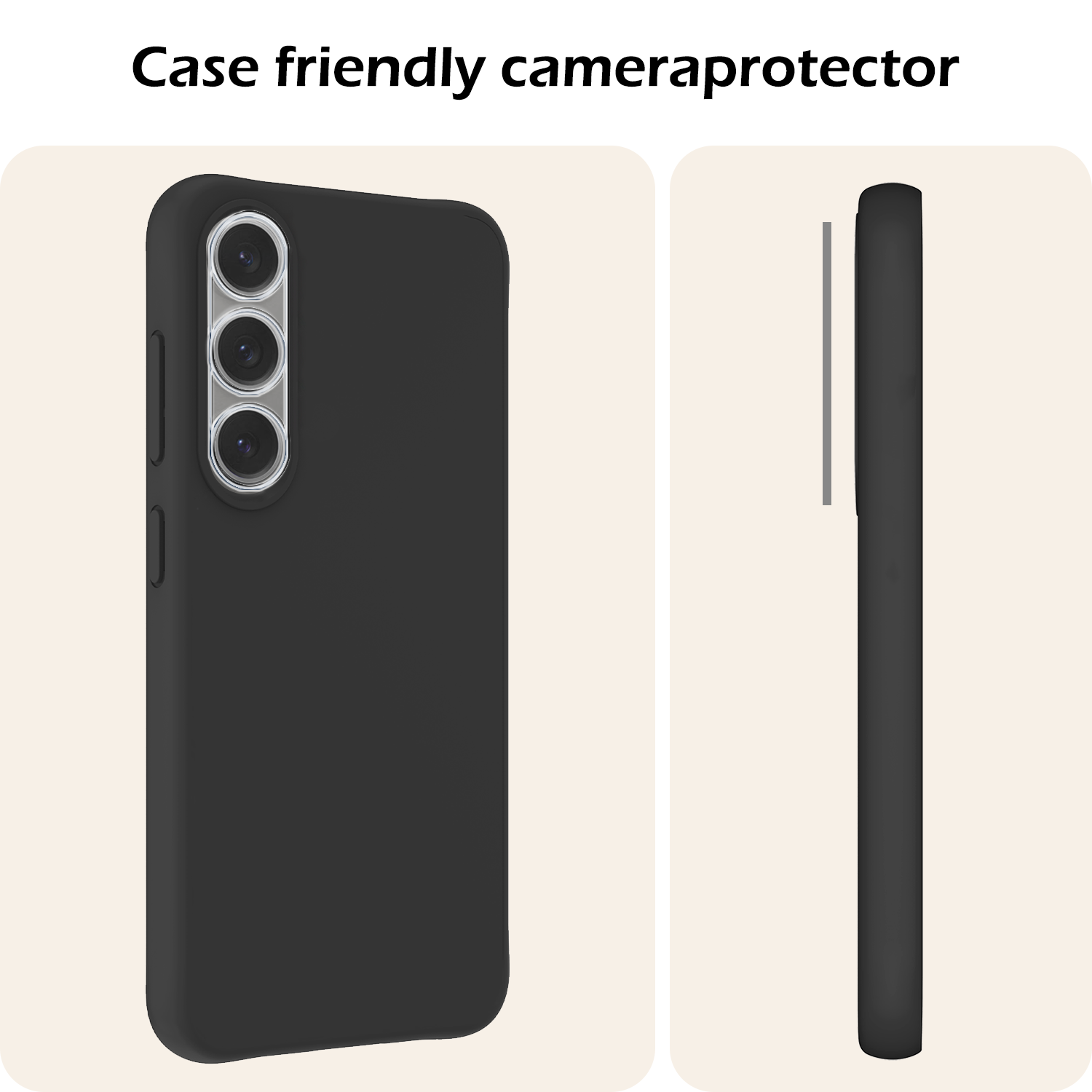 Nomfy Nomfy Samsung Galaxy S24 FE Camera Screenprotector - 3 PACK