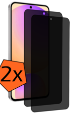 Nomfy Nomfy Samsung Galaxy S24 FE Screenprotector Glas Privacy - 2 PACK