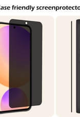 Nomfy Nomfy Samsung Galaxy S24 FE Screenprotector Glas Privacy - 3 PACK