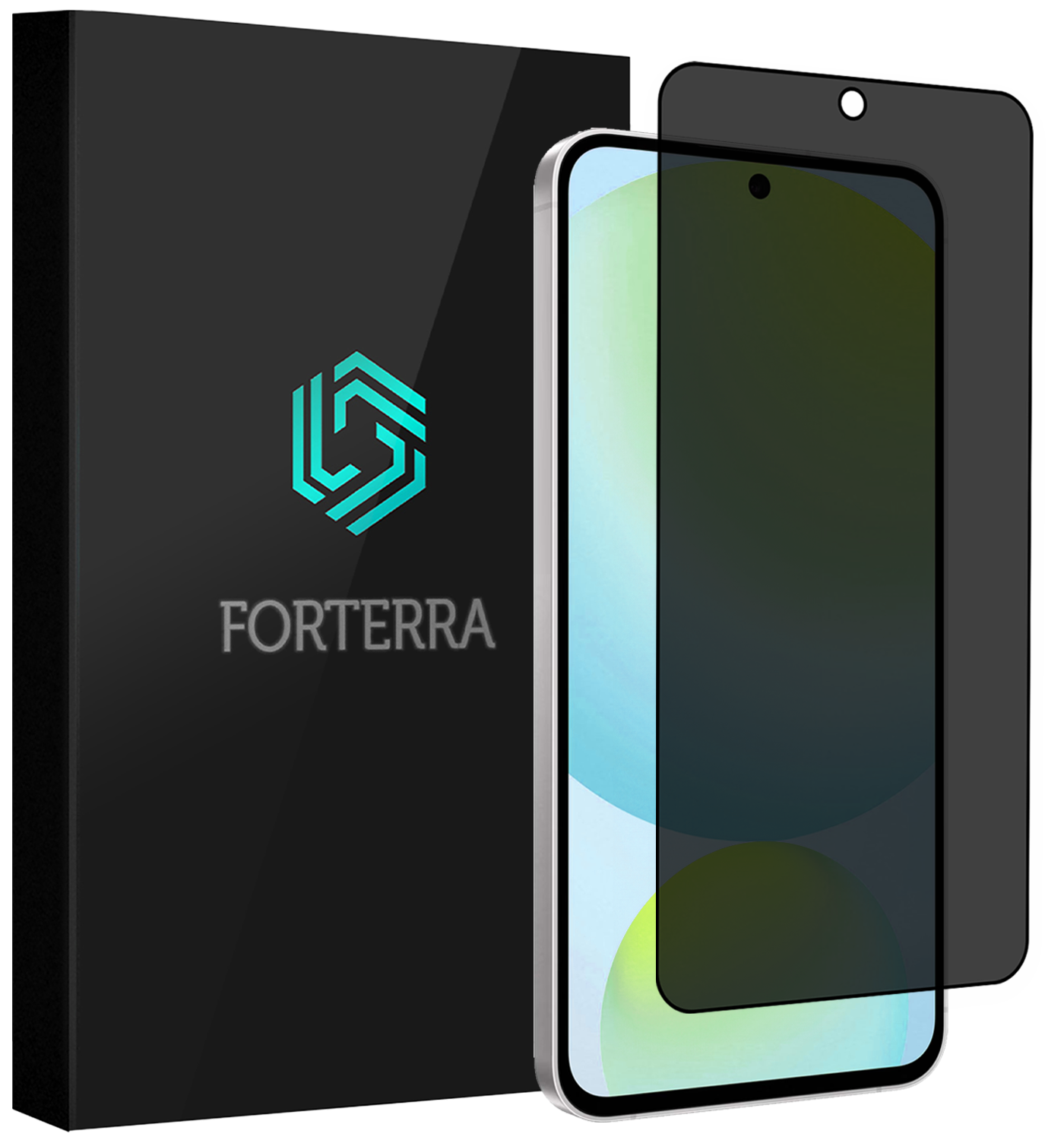 Forterra Forterra Samsung Galaxy S24 FE Screenprotector Glas Privacy