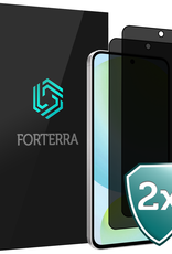 Forterra Forterra Samsung Galaxy S24 FE Screenprotector Glas Privacy - 2 PACK