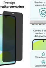 Forterra Forterra Samsung Galaxy S24 FE Screenprotector Glas Privacy - 3 PACK