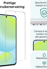 Forterra Forterra Samsung Galaxy S24 FE Screenprotector Glas - 3 PACK