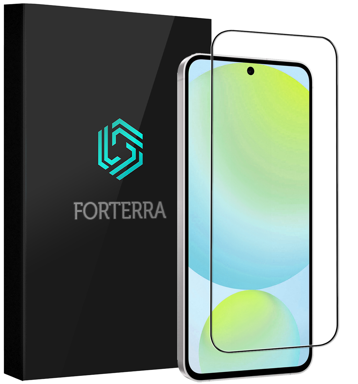 Forterra Forterra Samsung Galaxy S24 FE Screenprotector Glas Full Cover