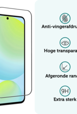 Forterra Forterra Samsung Galaxy S24 FE Screenprotector Glas  Full Cover - 3 PACK