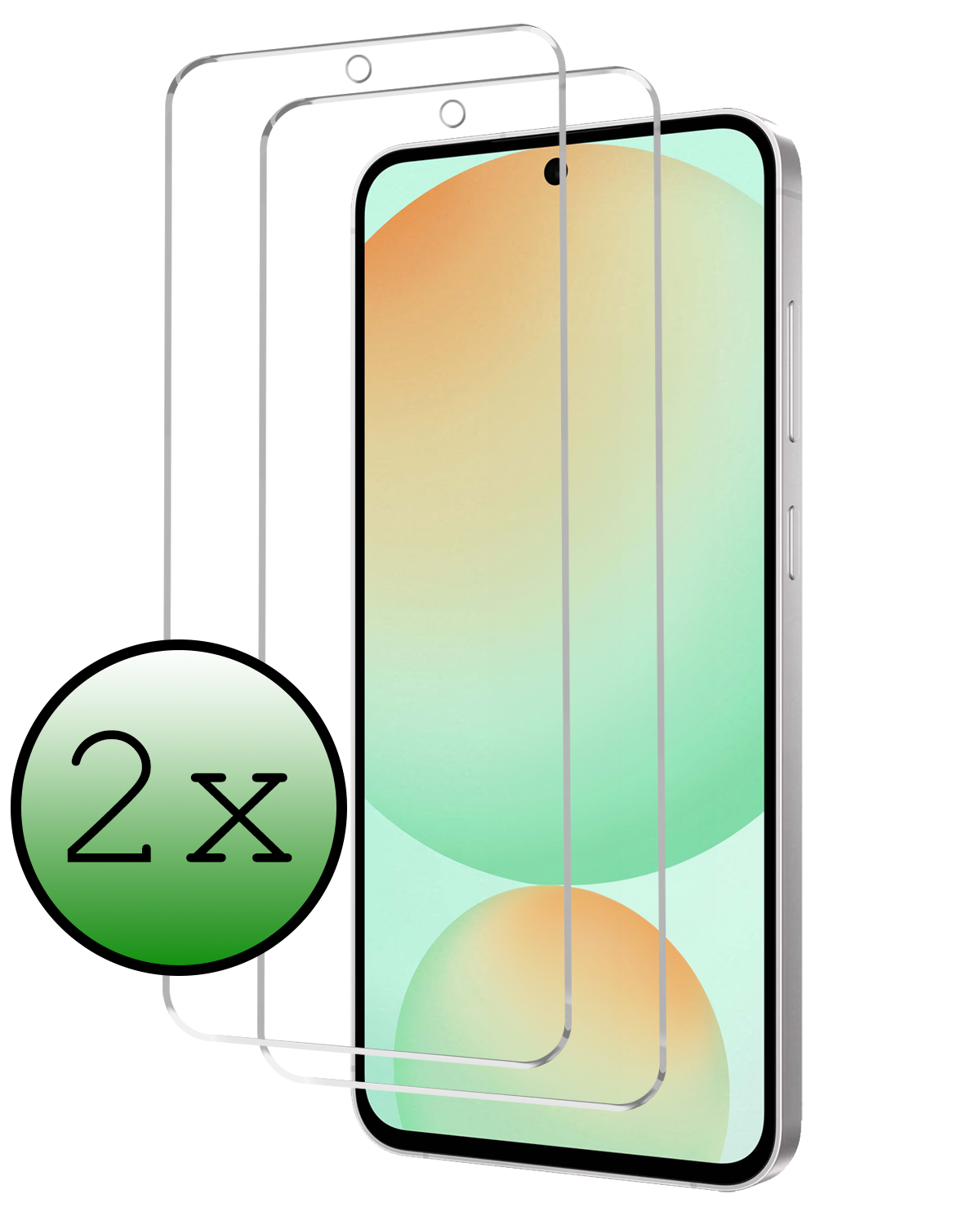 BASEY. BASEY. Samsung Galaxy S24 FE Screenprotector Glas - 2 PACK