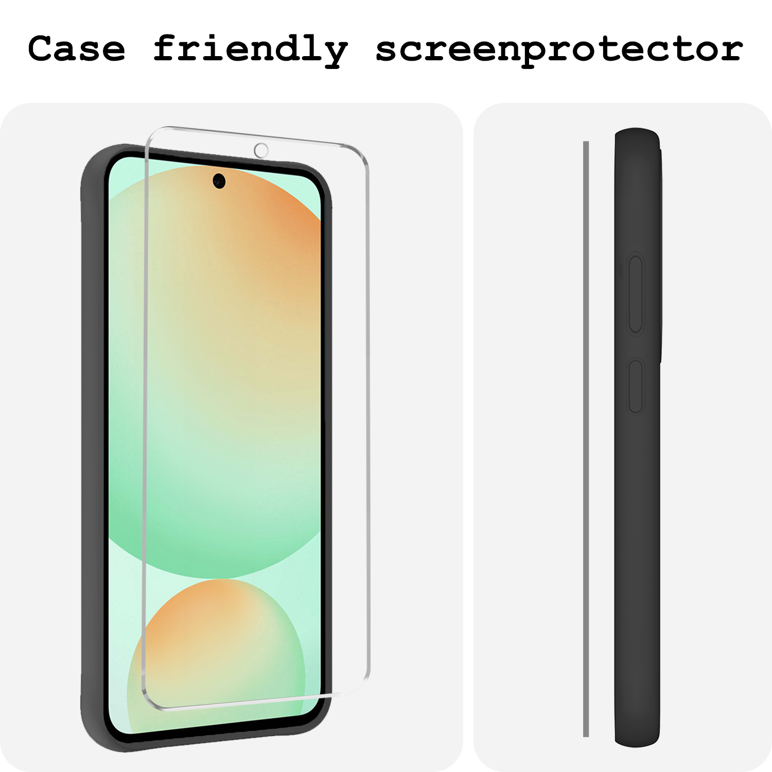 BASEY. BASEY. Samsung Galaxy S24 FE Screenprotector Glas - 2 PACK