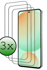 BASEY. BASEY. Samsung Galaxy S24 FE Screenprotector Glas  Full Cover - 3 PACK