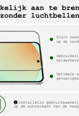 BASEY. BASEY. Samsung Galaxy S24 FE Screenprotector Glas  Full Cover - 3 PACK