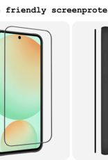 BASEY. BASEY. Samsung Galaxy S24 FE Screenprotector Glas  Full Cover - 3 PACK