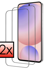 NoXx NoXx Samsung Galaxy S24 FE Screenprotector Glas  Full Cover - 2 PACK