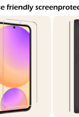 Nomfy Nomfy Samsung Galaxy S24 FE Screenprotector Glas - 3 PACK