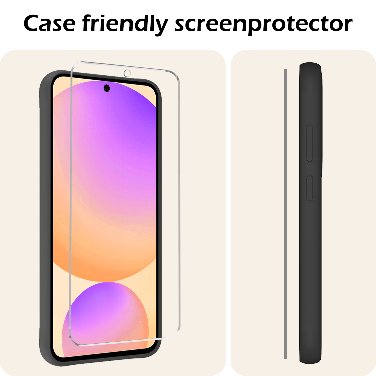 Nomfy Nomfy Samsung Galaxy S24 FE Screenprotector Glas - 3 PACK