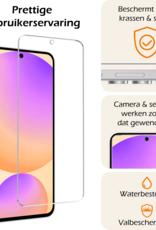 Nomfy Nomfy Samsung Galaxy S24 FE Screenprotector Glas - 3 PACK