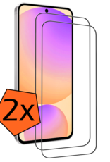 Nomfy Nomfy Samsung Galaxy S24 FE Screenprotector Glas  Full Cover - 2 PACK