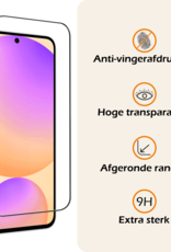 Nomfy Nomfy Samsung Galaxy S24 FE Screenprotector Glas  Full Cover - 2 PACK