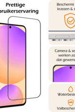 Nomfy Nomfy Samsung Galaxy S24 FE Screenprotector Glas  Full Cover - 2 PACK