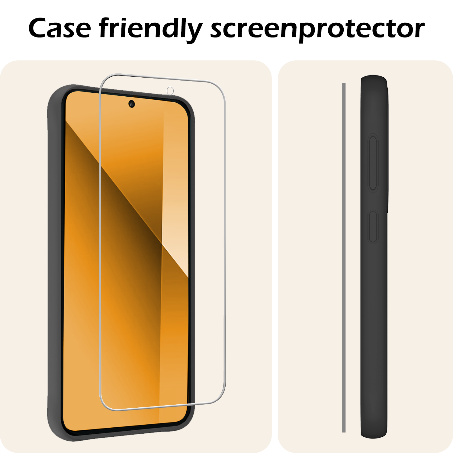 Nomfy Screenprotector - Geschikt voor Xiaomi Redmi Note 13 4G Screenprotector Bescherm Glas Tempered Glass - Screenprotector Geschikt voor Xiaomi Redmi Note 13 4G Screen Protector