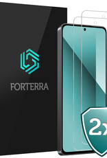 Forterra Screenprotector Geschikt voor Xiaomi Redmi Note 13 4G Screenprotector Glas Gehard Screen Cover - Screen Protector Geschikt voor Xiaomi Redmi Note 13 4G Screenprotector Tempered Glass - 2 PACK