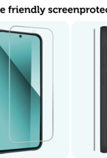 Forterra Screenprotector Geschikt voor Xiaomi Redmi Note 13 4G Screenprotector Glas Gehard Screen Cover - Screen Protector Geschikt voor Xiaomi Redmi Note 13 4G Screenprotector Tempered Glass - 3 PACK