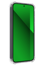 BASEY. Hoes Geschikt voor Xiaomi Redmi Note 13 4G Hoesje Shock Proof Case Hoes Siliconen Met Screenprotector - Hoesje Geschikt voor Xiaomi Redmi Note 13 4G Hoes Cover Shockproof - Transparant