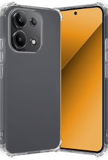 Nomfy Hoesje Geschikt voor Xiaomi Redmi Note 13 4G Hoesje Shock Proof Cover Case Shockproof - Hoes Geschikt voor Xiaomi Redmi Note 13 4G Hoes Siliconen Back Case - Transparant